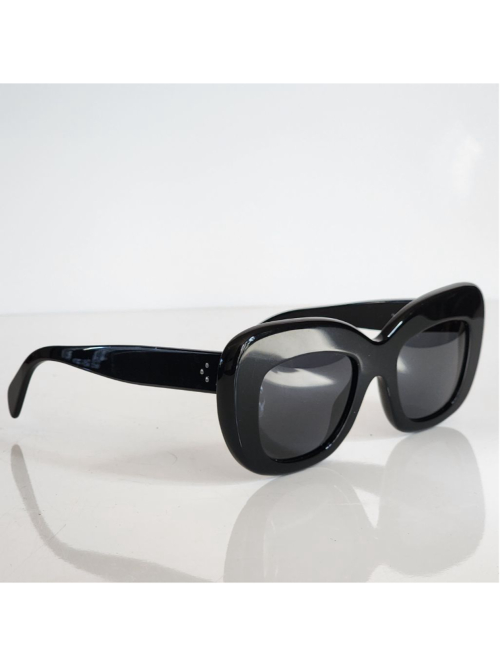 CELINE Black Oversized Square Sunglasses CL 41432/S 807 - Picture 3 of 10